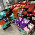 Authentic Nike sneakers pallets 100 pairs per pallet