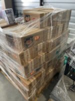 Games liquidation pallets mixed with toys